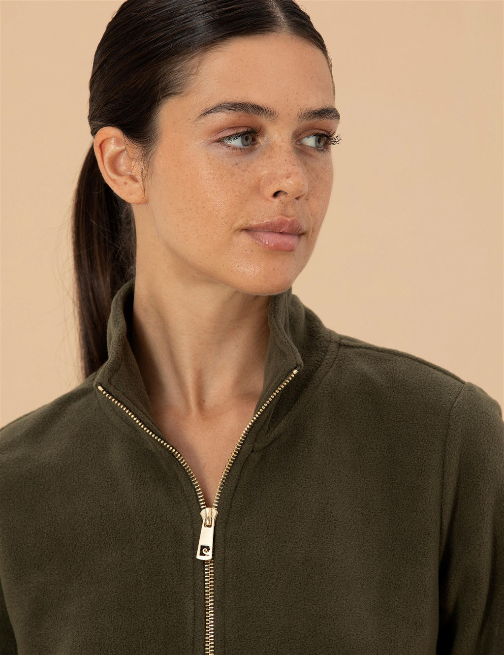 Kahverengi Regular Fit Polar Sweatshirt - Pierre cardin фото 2
