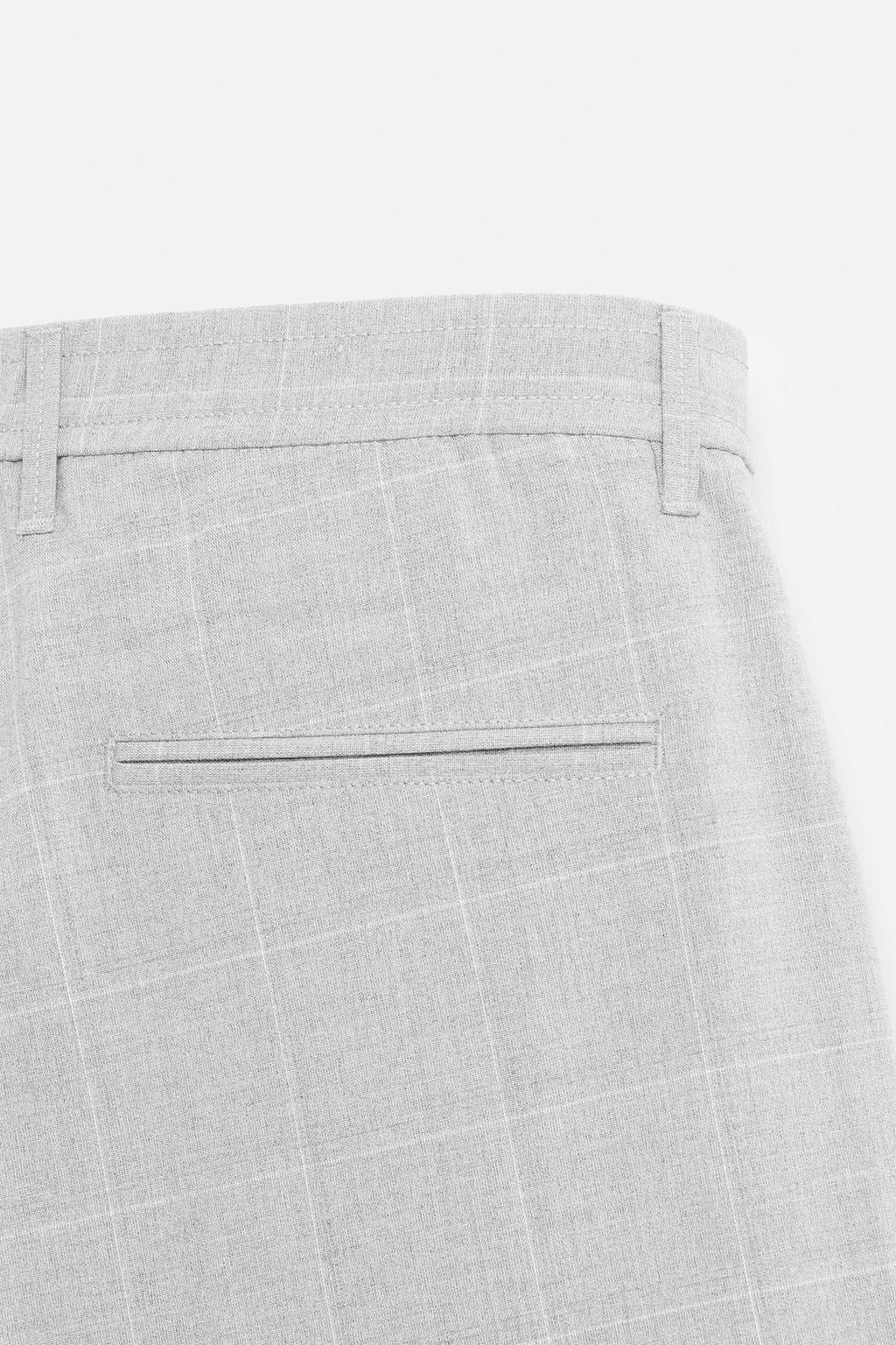 SLIM FIT COMFORT TROUSERS - Zara фото 27