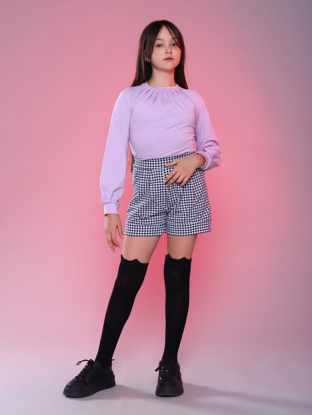 Лонгслив Амелия белый - Ладошки фото 30