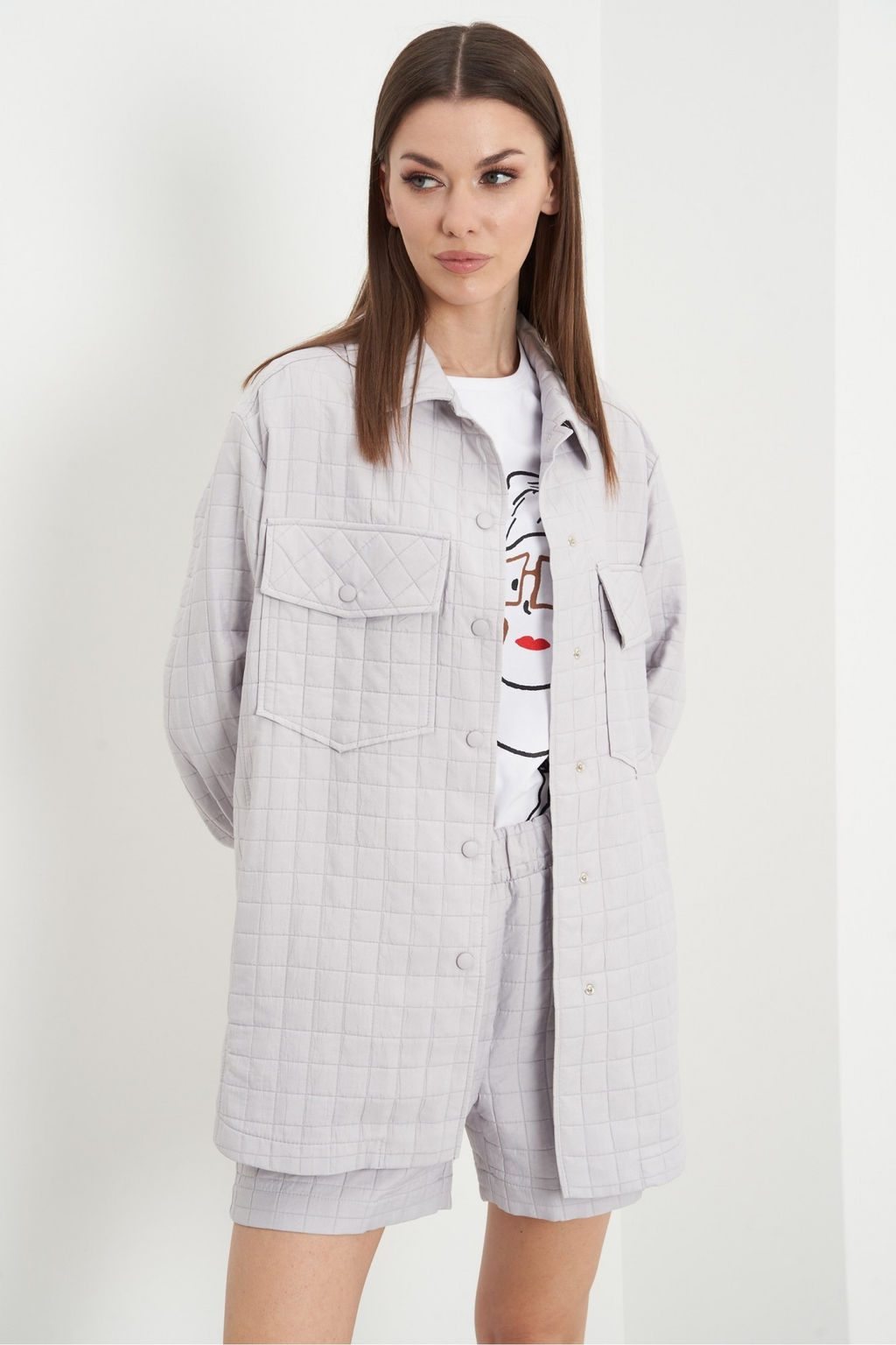 Костюм с шортами 4439 - Fantazia mod фото 3