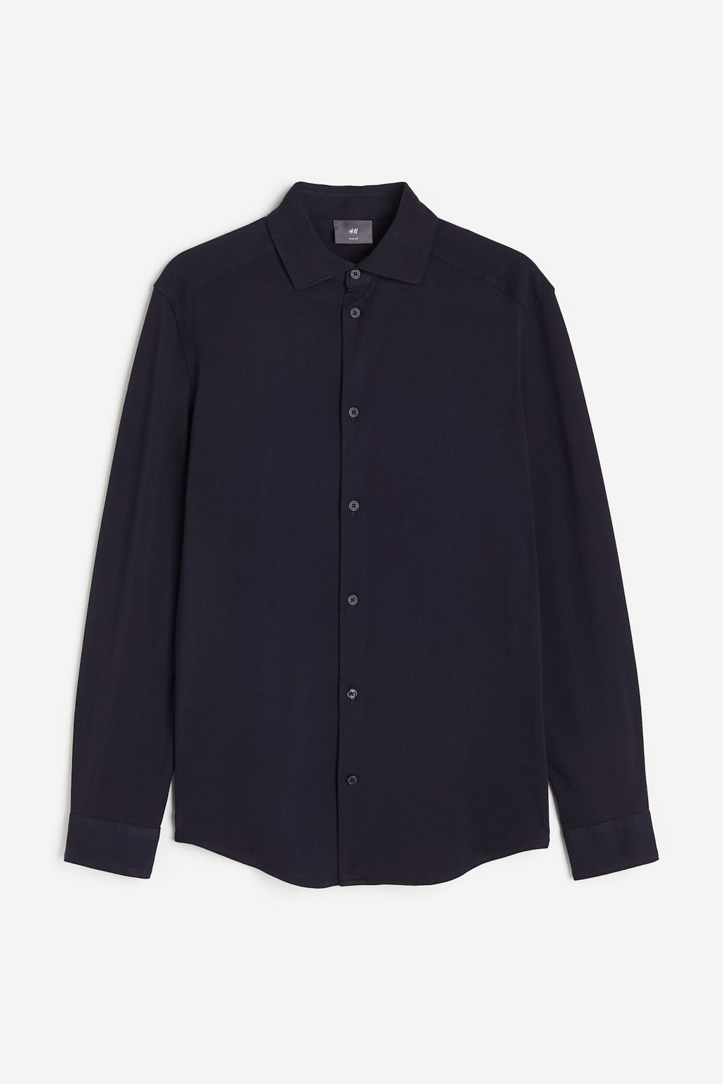 Camisa en algodon pima Slim Fit - H&m фото 4