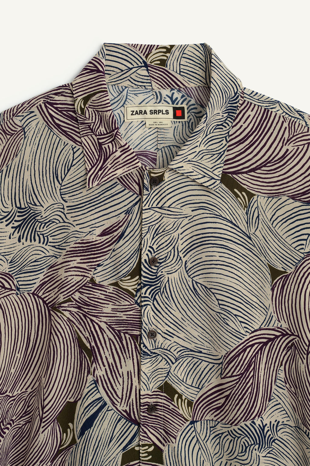 PRNTD SHRT / Morado - Zara фото 7