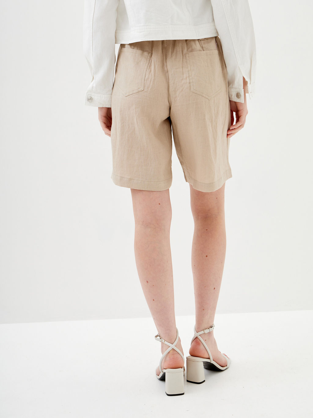 Женские льняные Шорты - Mossmore фото 16