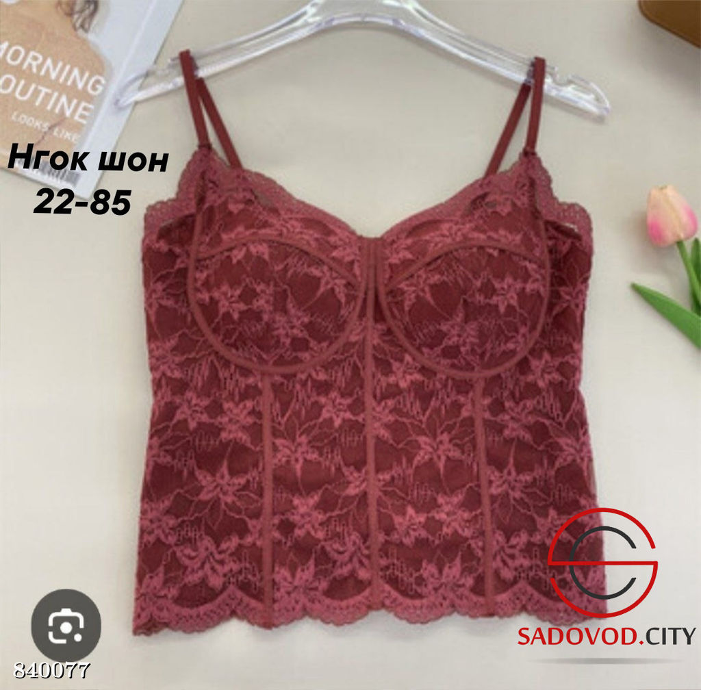 Майка женская с кружевом - Bruno фото 3