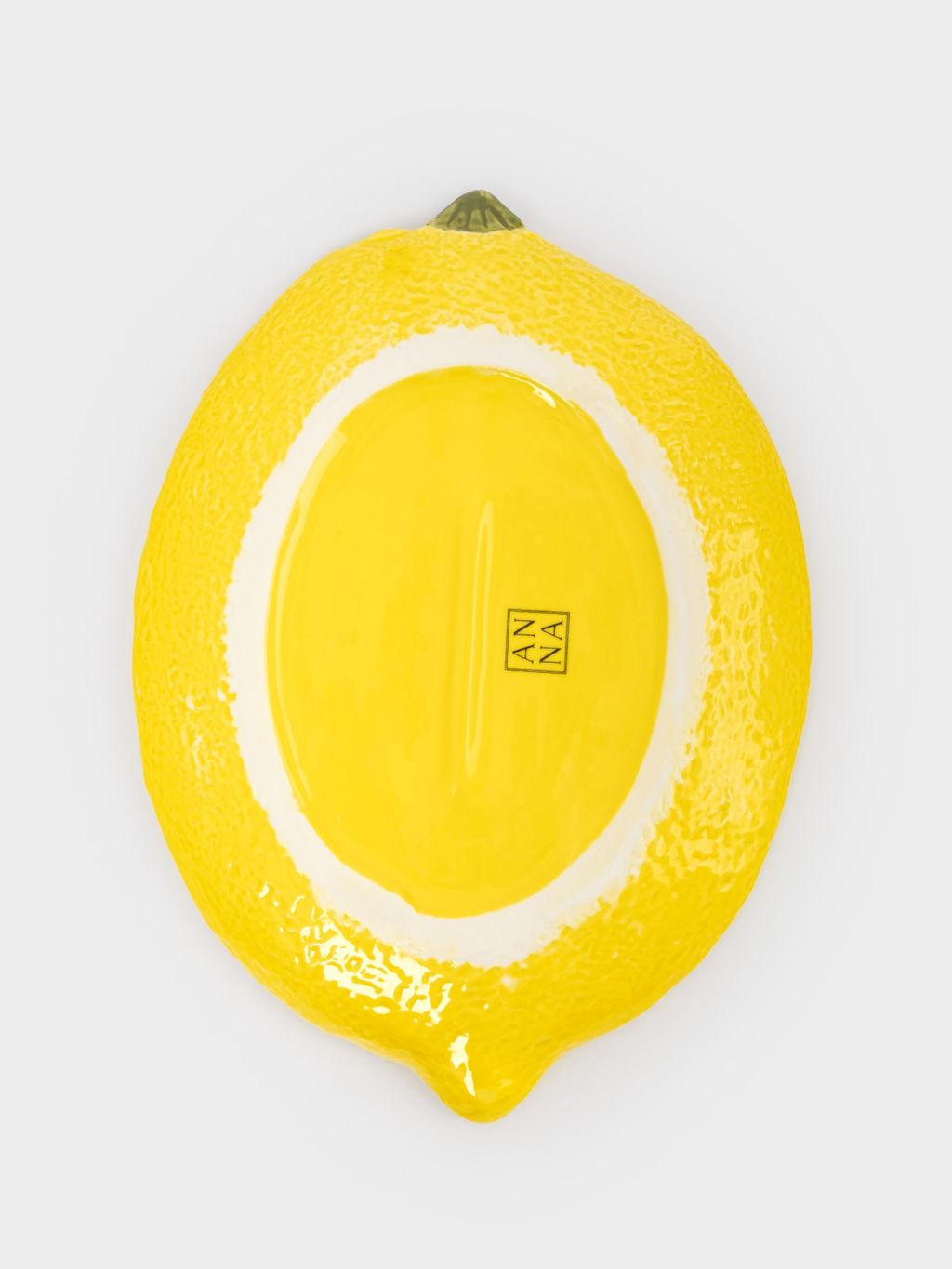 Блюдо, 25х18 см, фарфор P, овальное, желтое, Лимон, Lemon - Anna lafarg фото 7