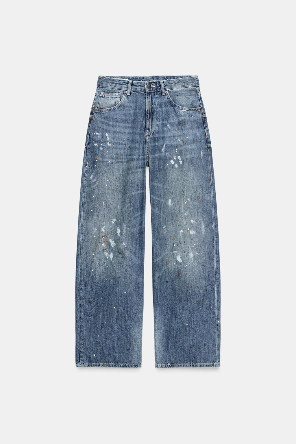 TRF LOOSE OVERSIZE HIGH-WAIST JEANS