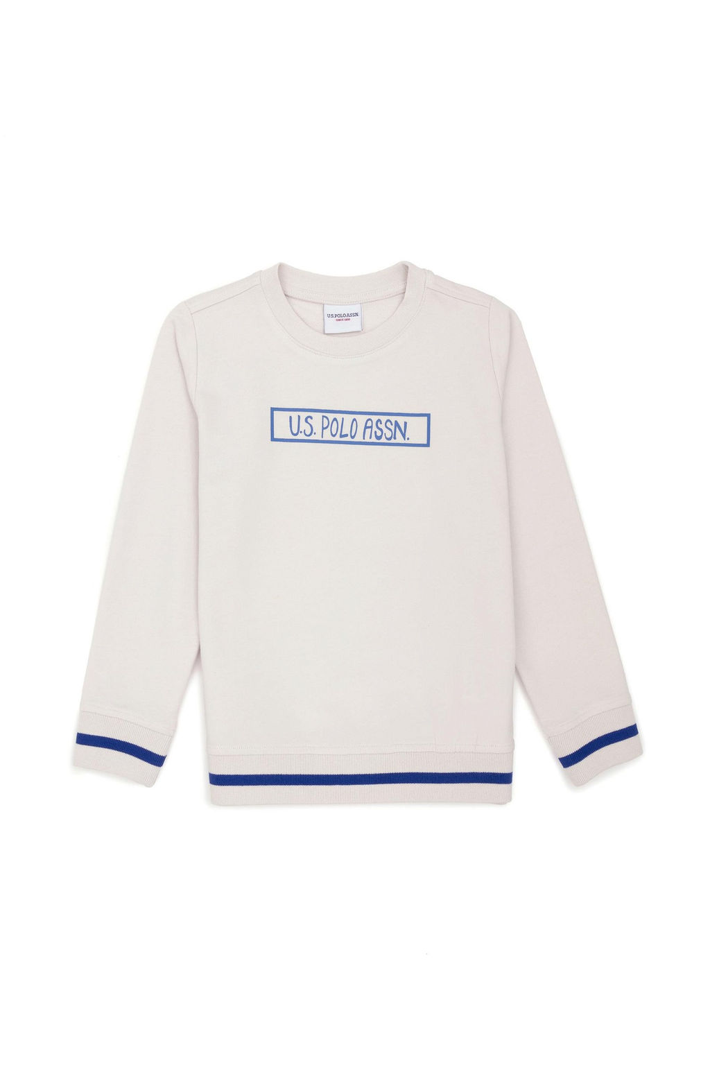 U. S. Polo Assn Детский базовый свитшот с круглым вырезом Stone - U.s. polo assn фото 2