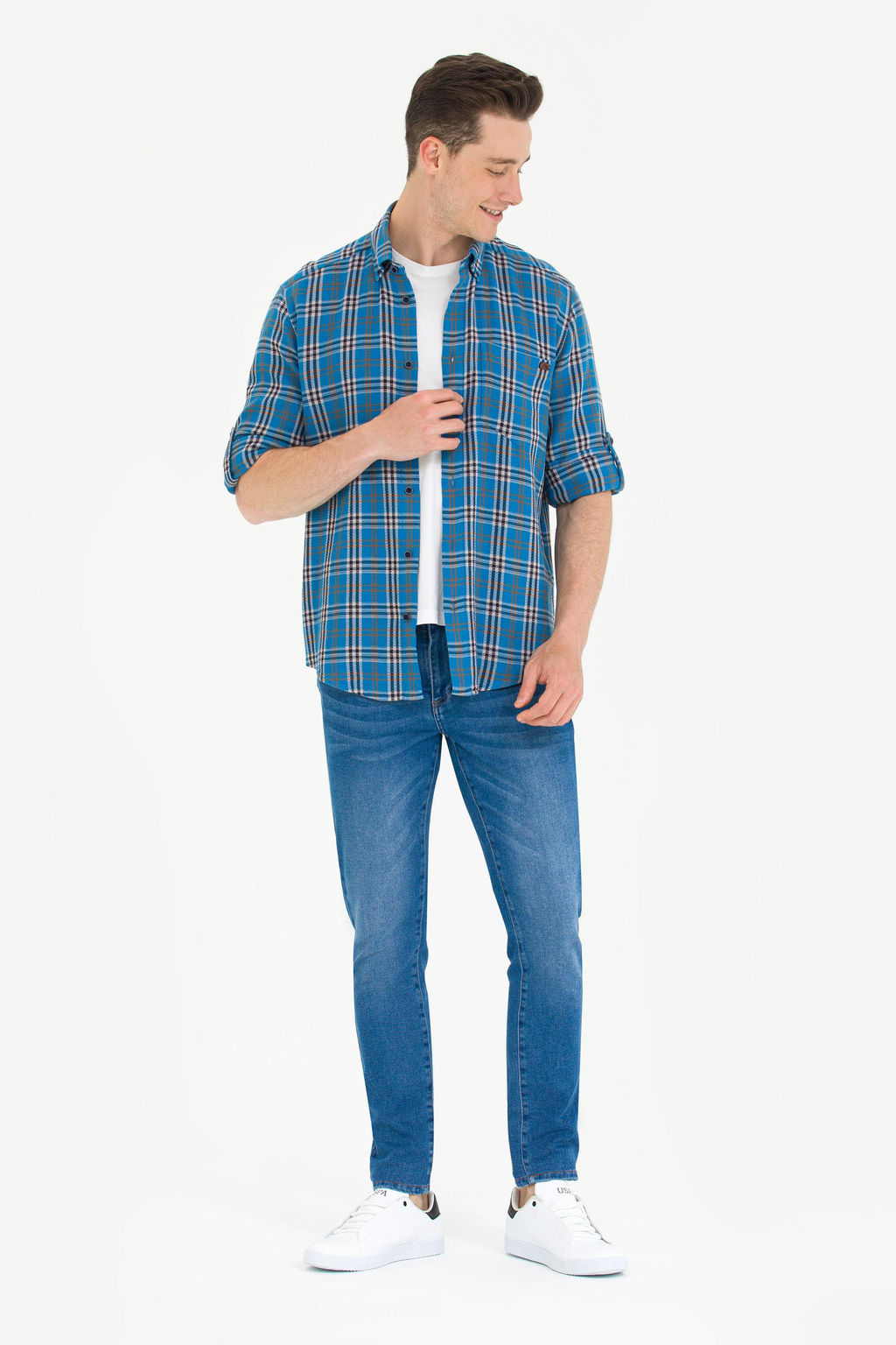 U. S. Polo Assn Мужская рубашка Lumberjack Saks - U.s. polo assn фото 4