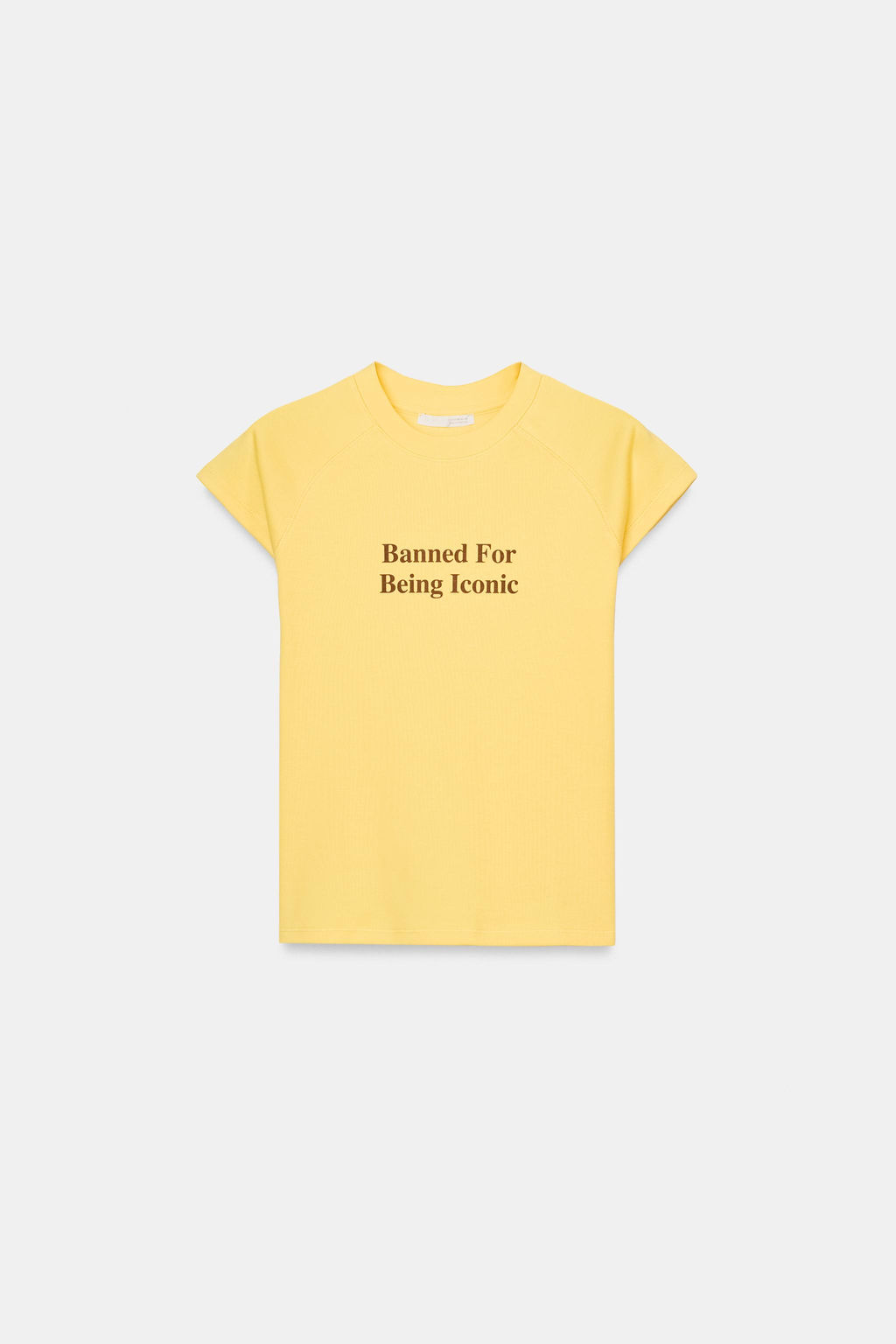 CAMISETA TEXTO / Amarillo - Zara фото 3