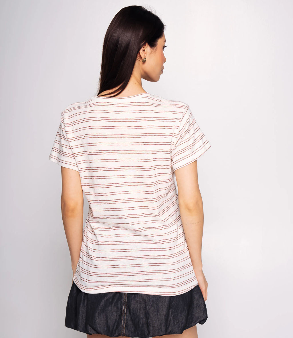 Футболка #КТ9102 (1), красный, белый