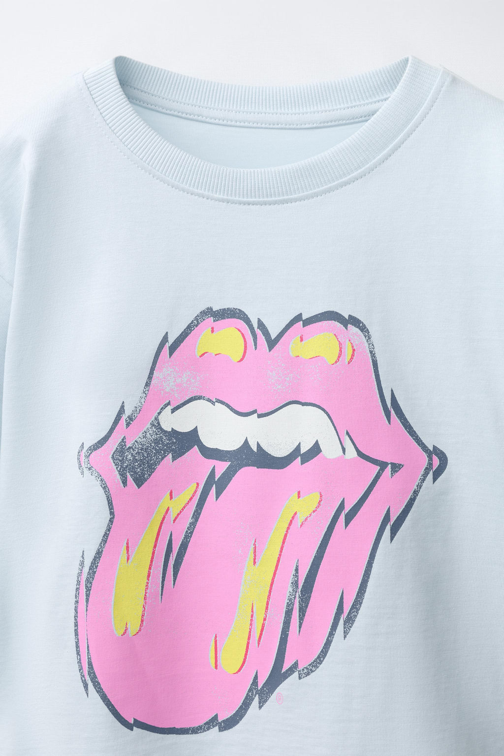 CAMISETA ESTAMPADA ROLLING STONE  / Azul