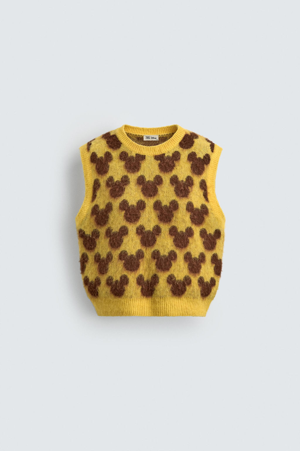 MICKEY SILHOUETTE KNIT VEST HARRY LAMBERT FOR ZARA X DISNEY  фото 2