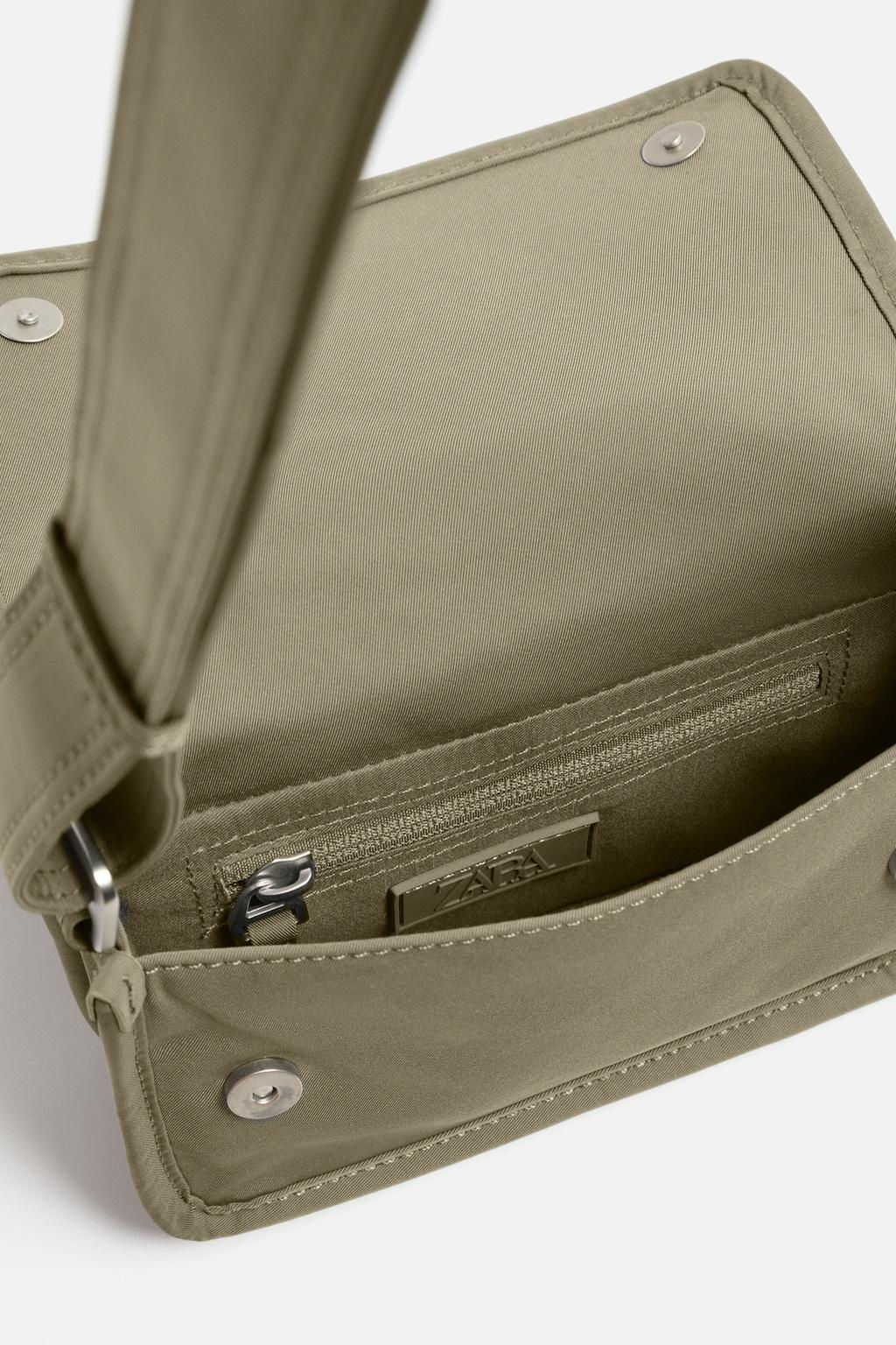 NYLON CROSSBODY BAG - Zara фото 8