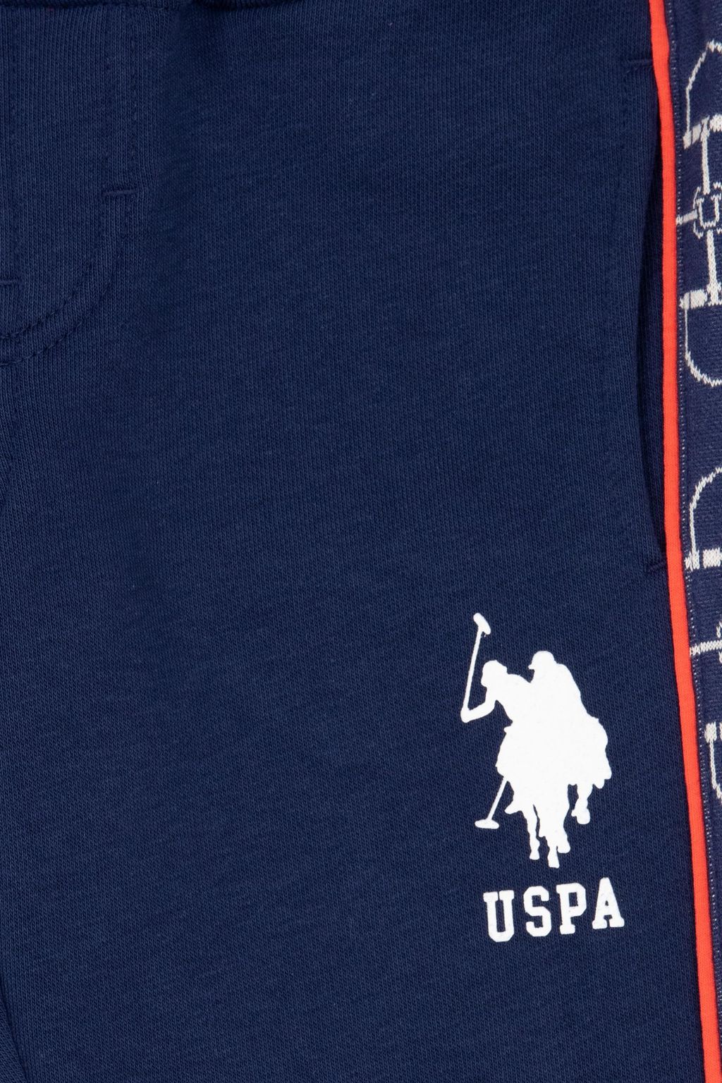 Темно-синие вязаные брюки для мальчика - U.s. polo assn фото 4