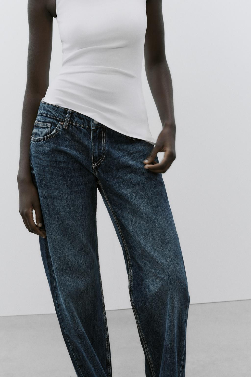 ASYMMETRIC DRAPED T-SHIRT - Zara фото 3