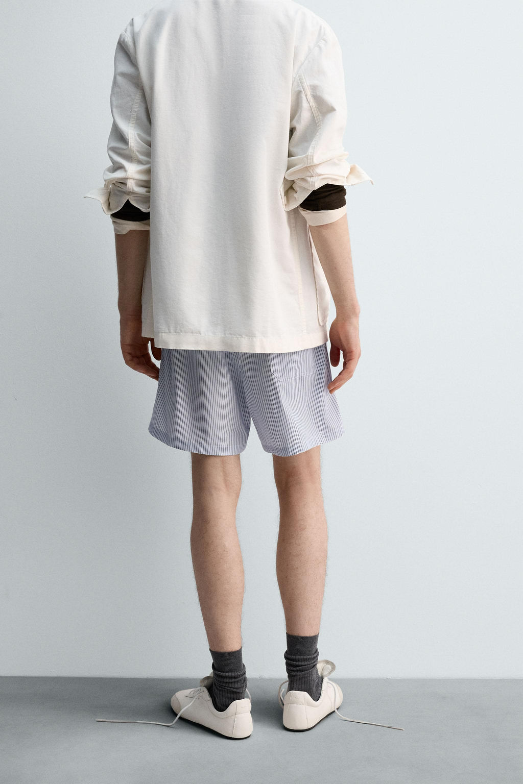 STRIPED BERMUDA SHORTS LIMITED EDITION - Zara фото 4