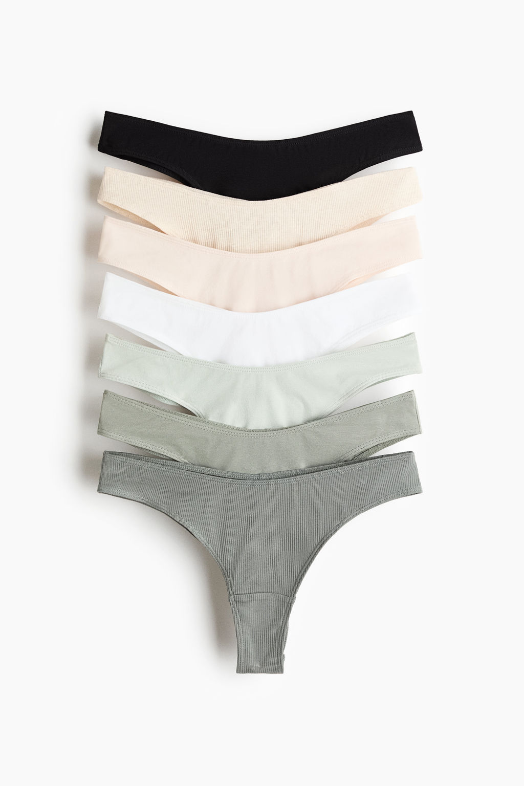 Pack de 7 bragas Brazilian de algod?n - H&m фото 7