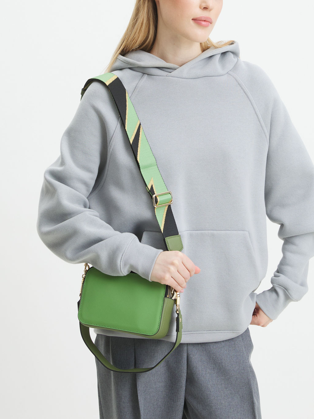 Кросс-боди TENDANCE Артикул 4327514, зеленый  фото 2