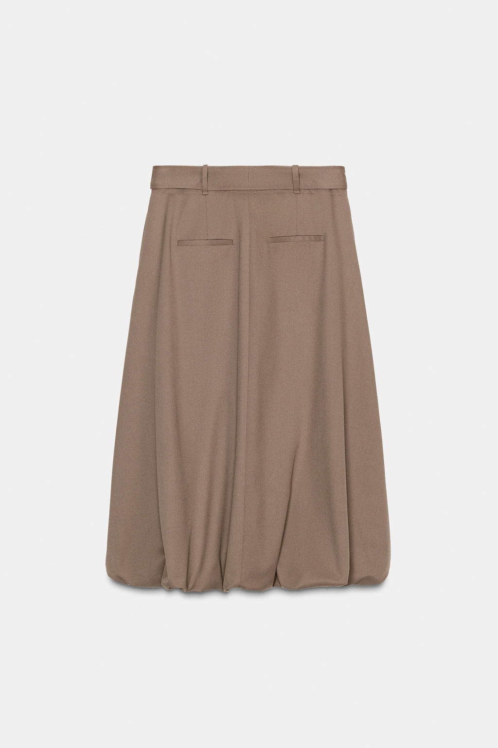 MIDI BALLOON SKIRT WITH BELT - Zara фото 9
