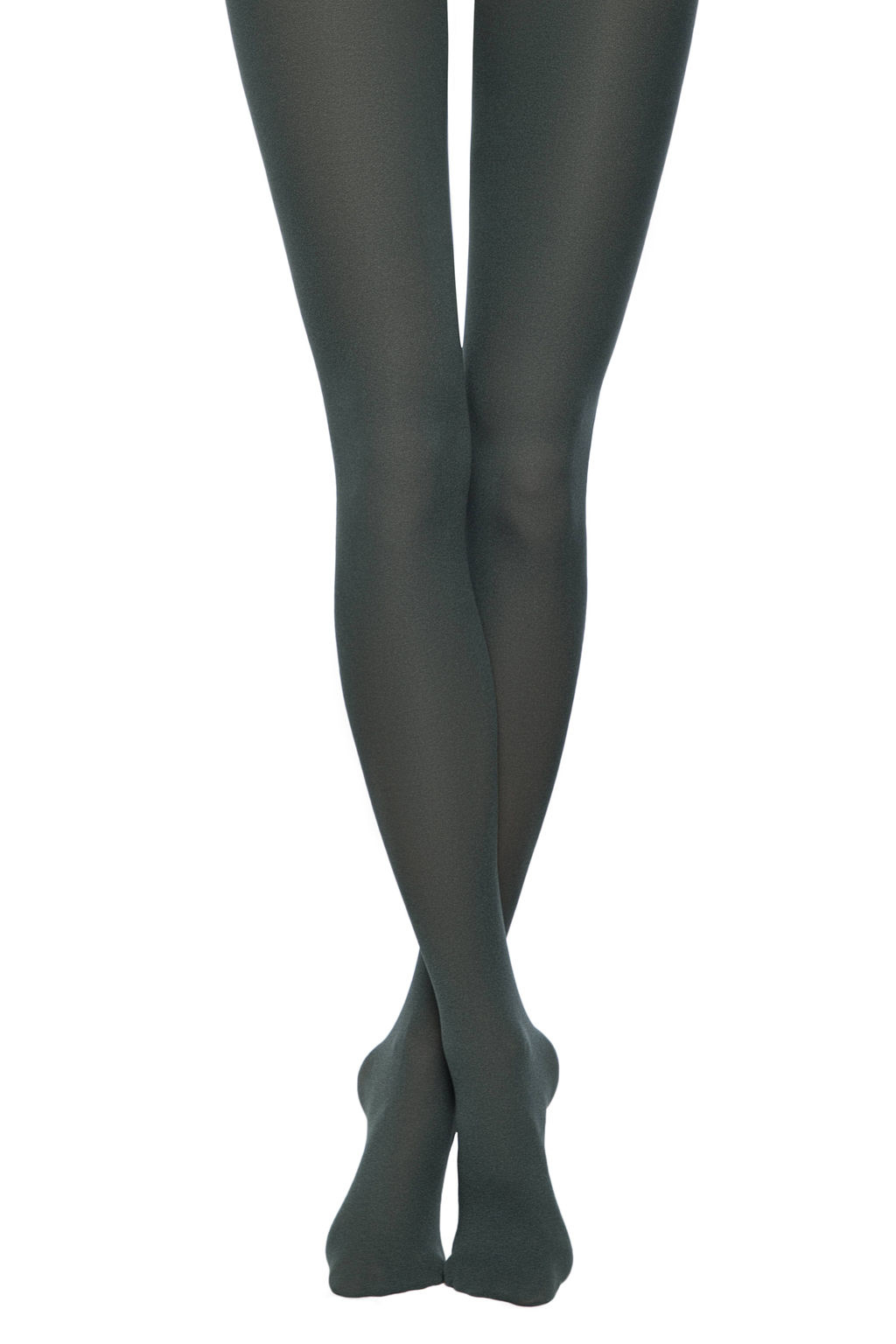 Колготки теплые CONTE Плотные меланжевые колготки TRENDY MELANGE verde - Conte elegant фото 4