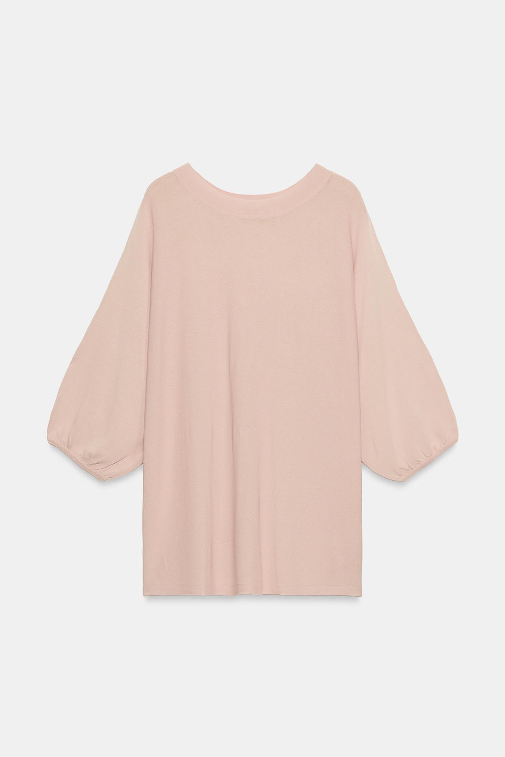 CUERPO OVERSIZE PUNTO / rosa claro - Zara фото 3