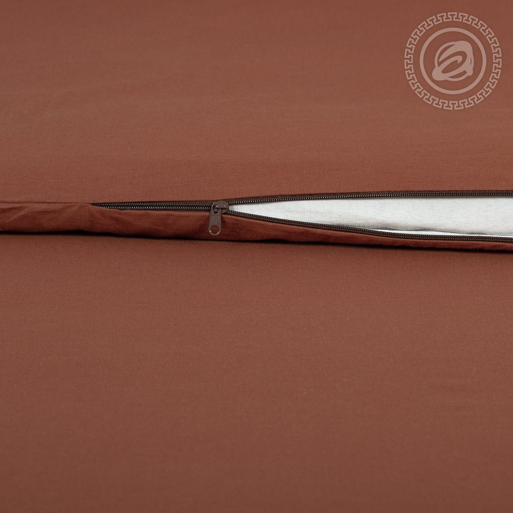 Коричневый 215*205/1 шт. (молния) - 215*205 DE LUXE "Радуга-Актив"