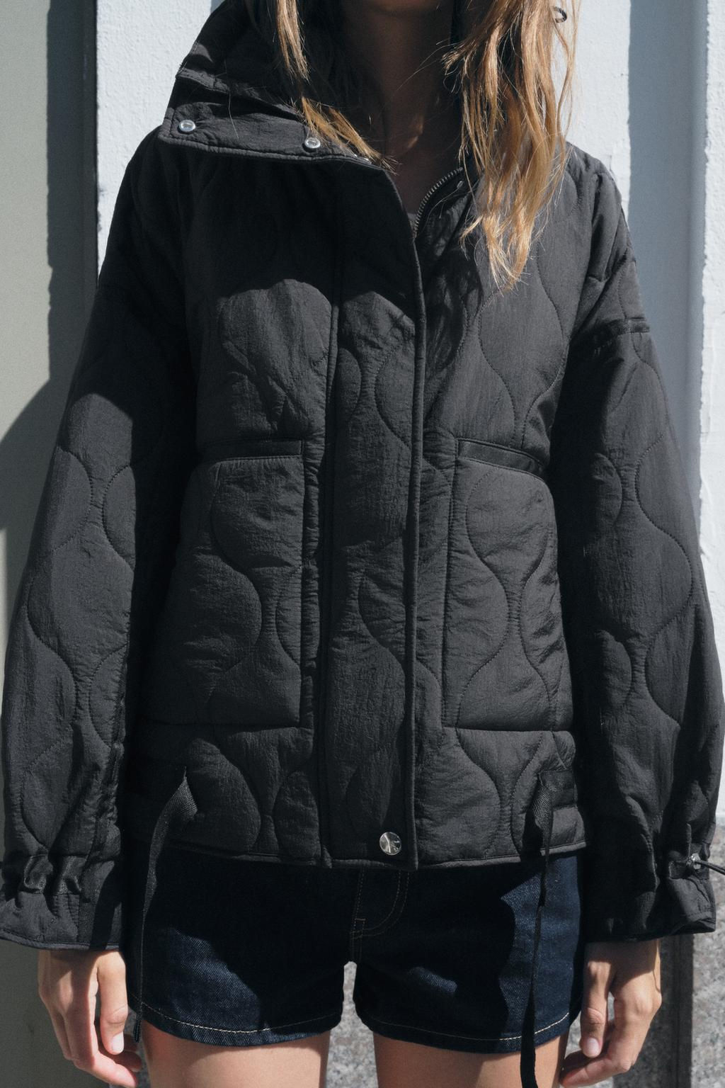 WATER-REPELLENT PADDED JACKET ZW COLLECTION - Zara фото 19
