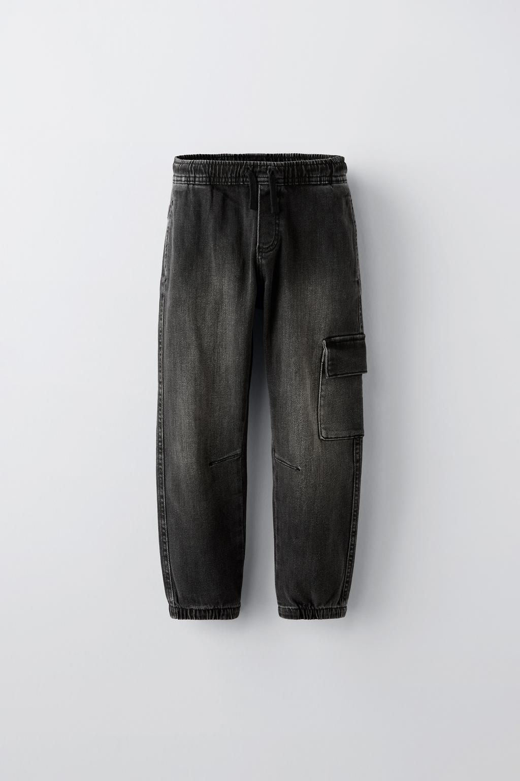 CARGO JOGGER JEANS - Zara фото 4