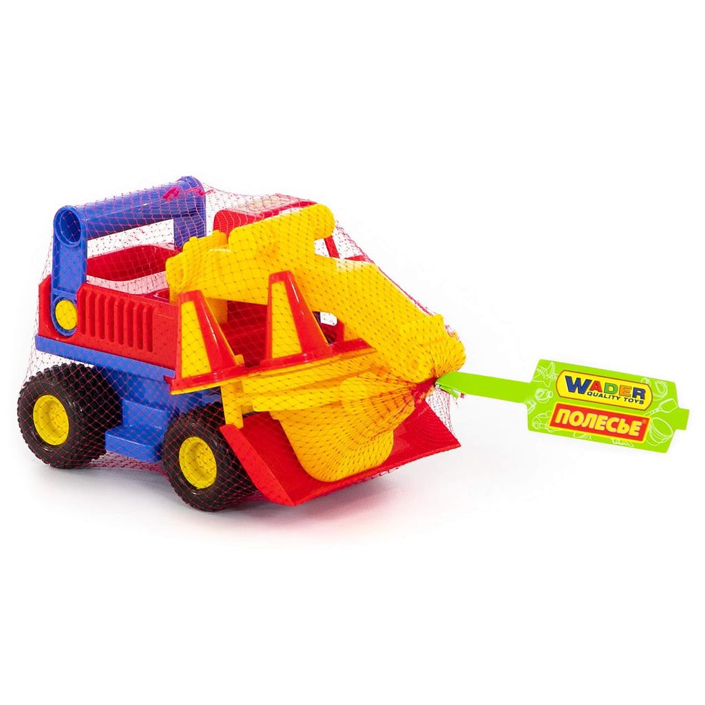 КонсТрак, экскаватор колёсный (в сеточке) - Полесье фото 10