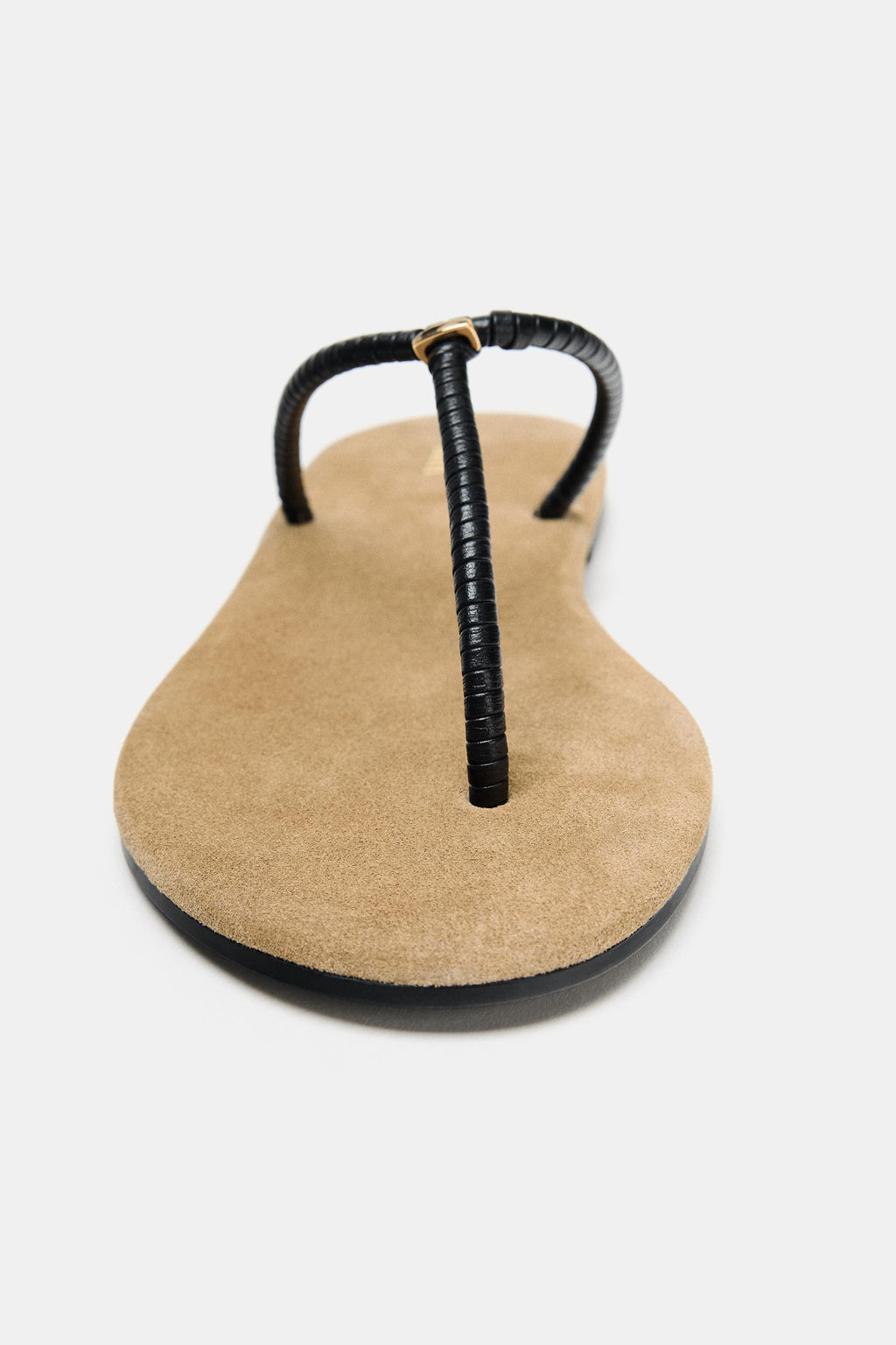 SANDALIA TIRAS / Negro - Zara фото 5