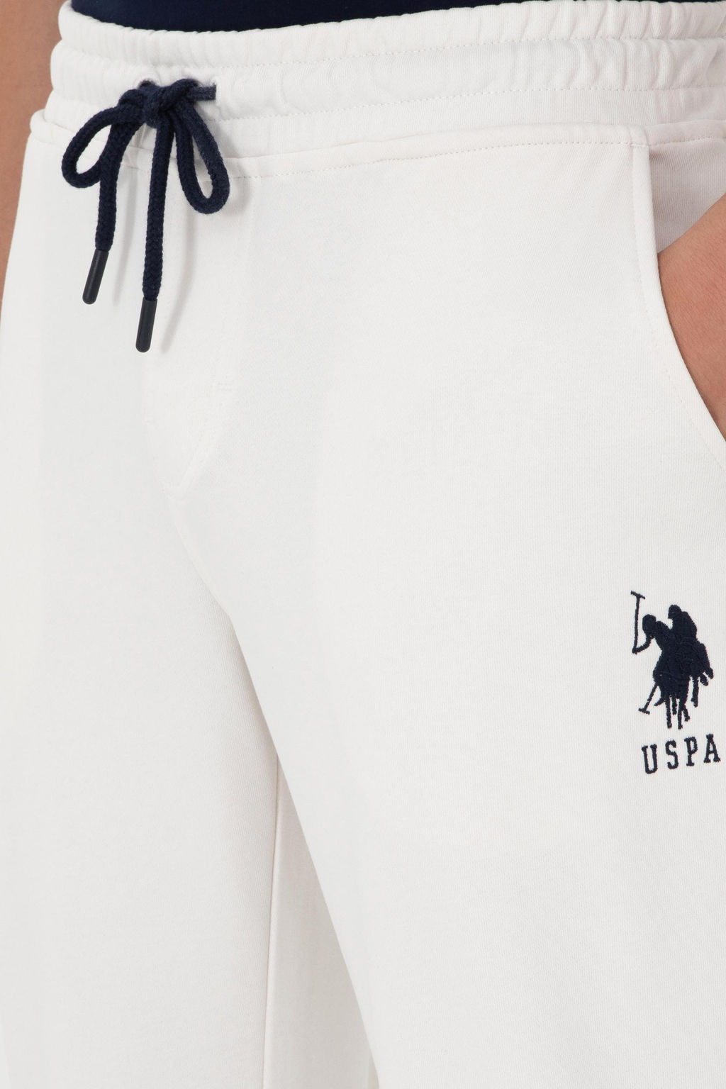Мужские спортивные штаны цвета экрю Неожиданная скидка в корзине - U.s. polo assn фото 5