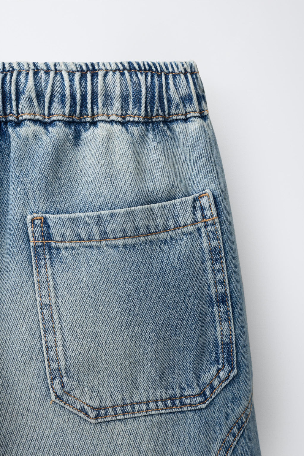 BERMUDA DENIM BARREL / Azul - Zara фото 2