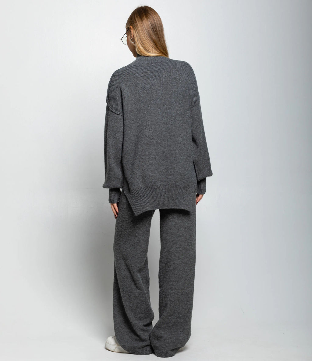 Костюм #КТ828 (6), серый - Dommod фото 4