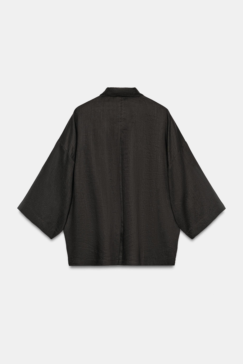 CAMISA FLUIDA OVERSIZE ZW COLLECTION / Marr?n - Zara фото 6