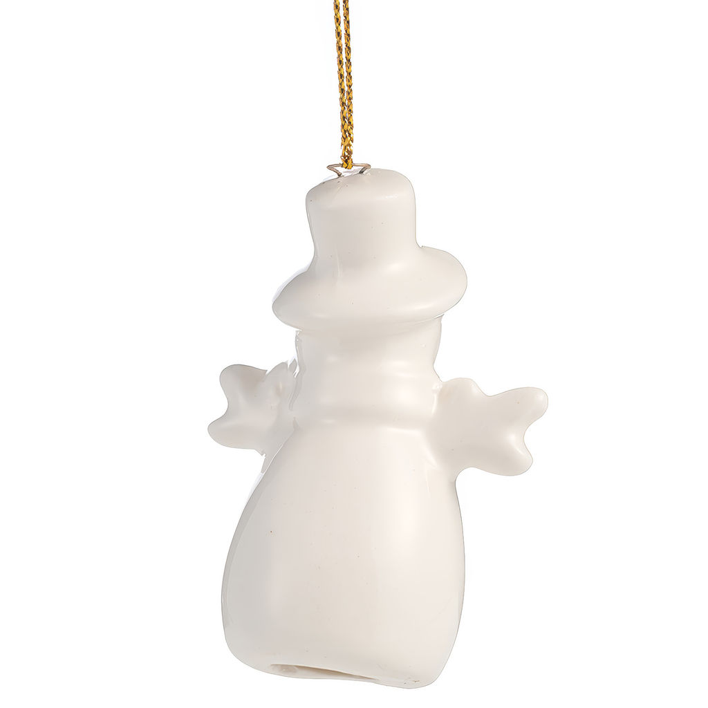 ПОДВЕСКА НА ЁЛКУ СНЕГОВИК 4,5*2,5*7 СМ - Lefard фото 4
