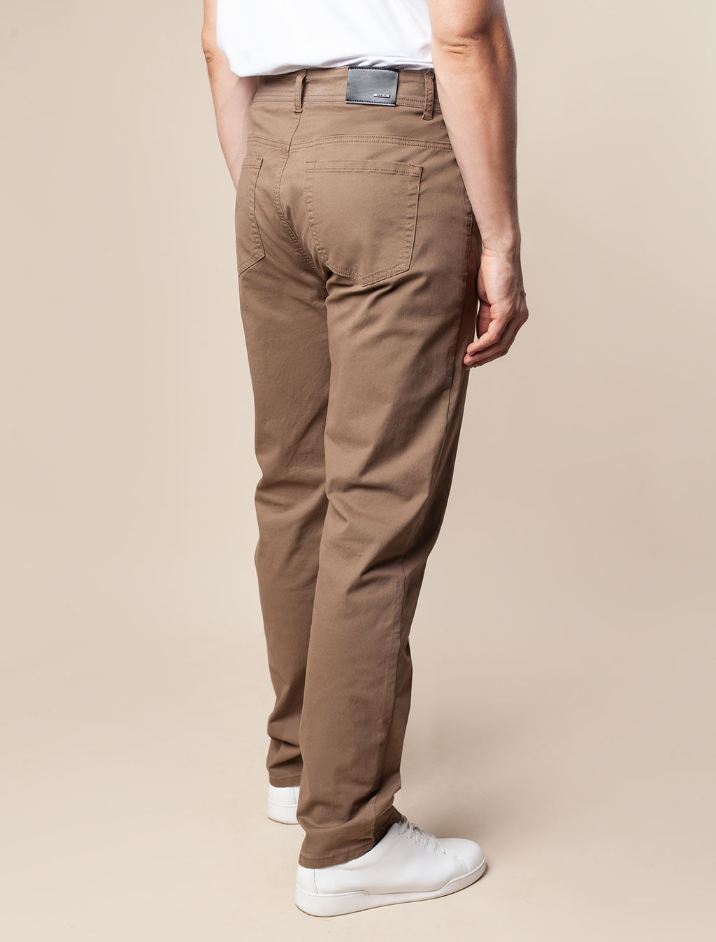 VILATTE / Брюки из плотного хлопка с эластаном  фото 10