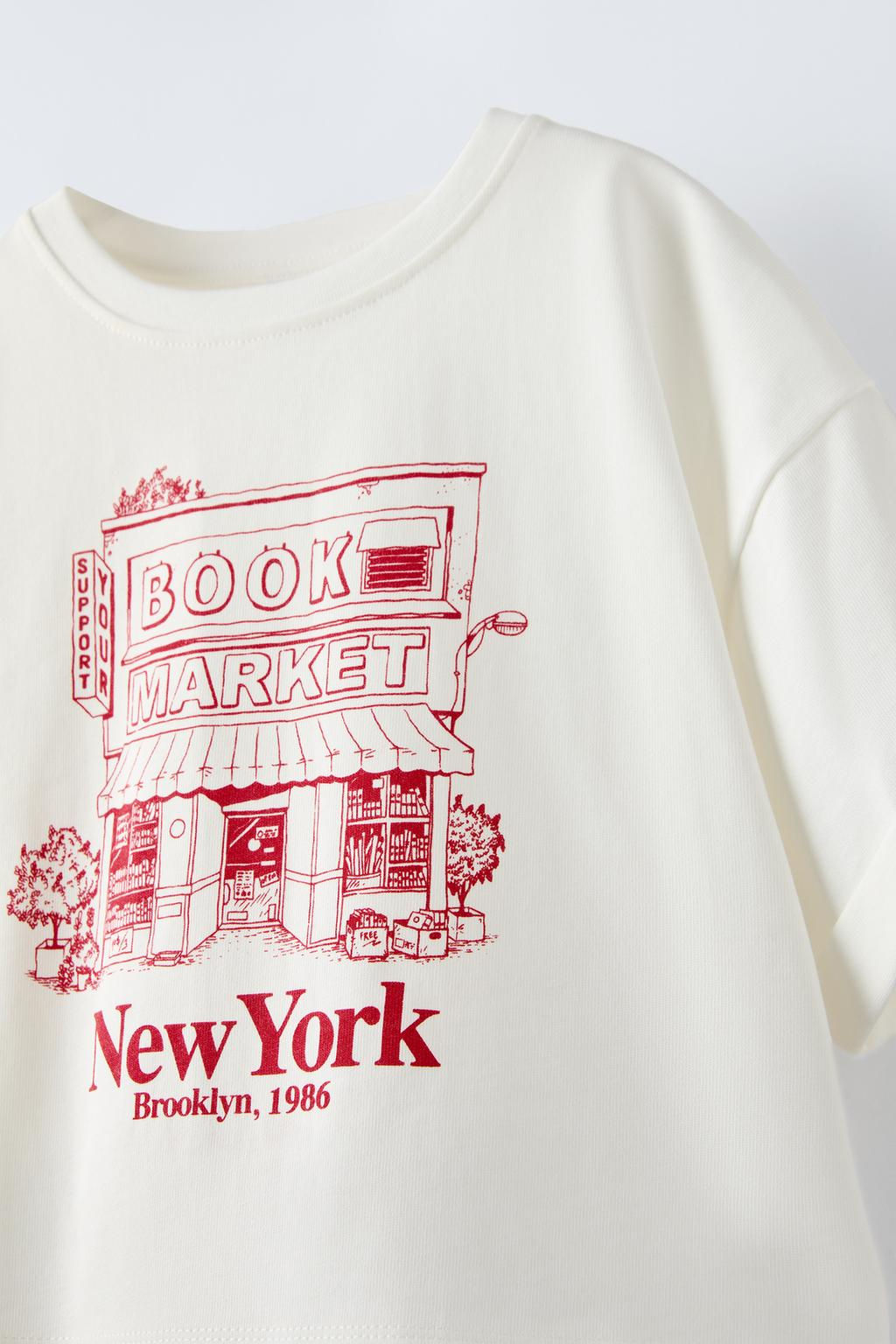 PRINTED T-SHIRT - Zara фото 6