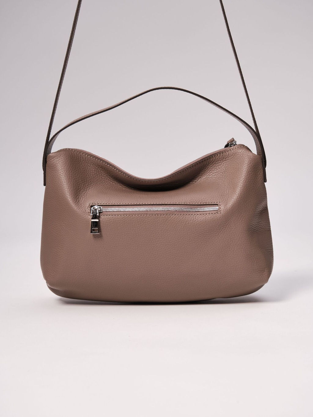 Сумка багет на плечо Deboro 30963 тауп