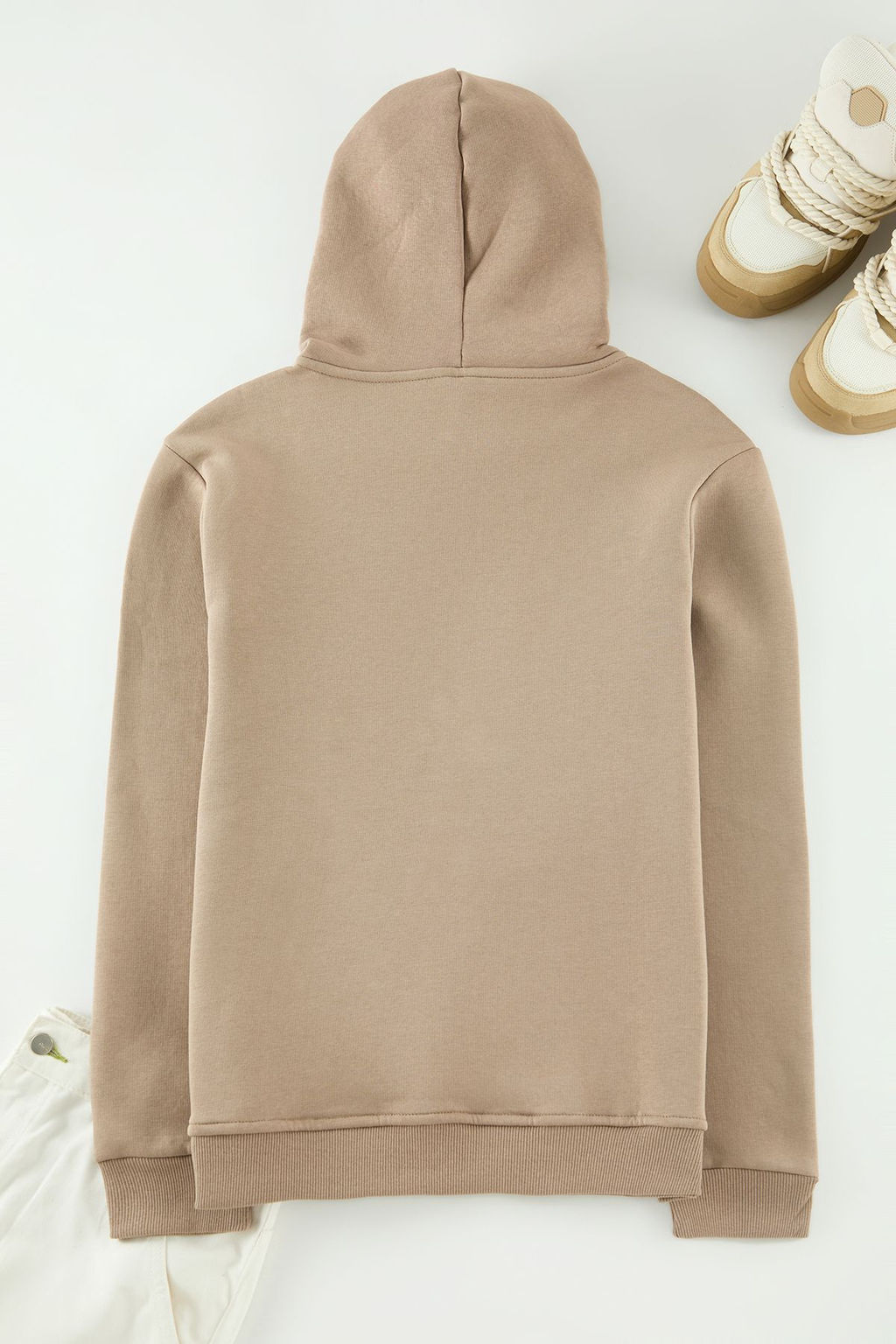 TRENDYOL MAN Vizon Basic Regular/Normal Kesim Kapusonlu Ici Polarl? Kanguru Cepli Sweatshirt TMNAW20SW0163 - Trendyolmilla фото 22
