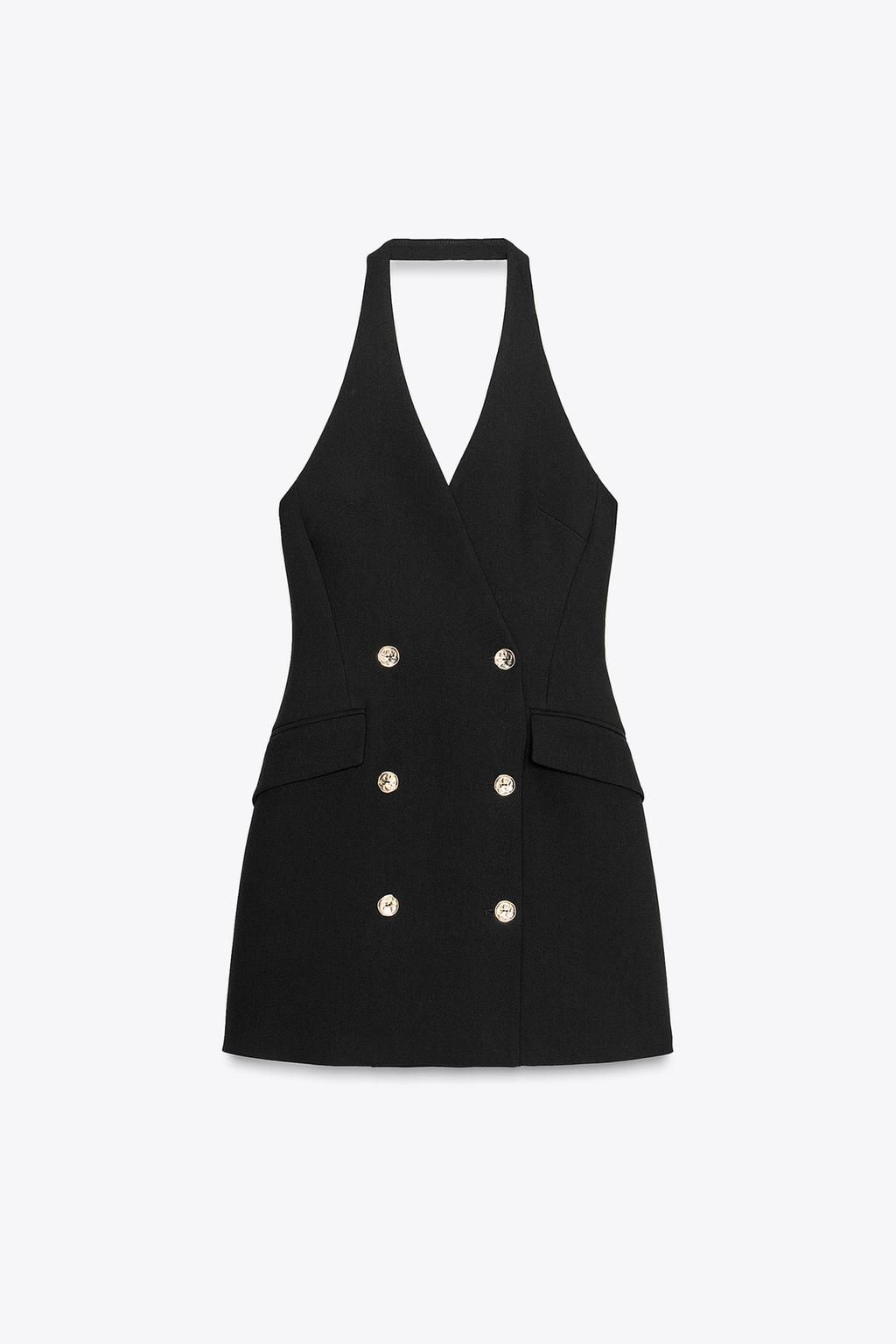 HALTER MINI BLAZER DRESS - Zara фото 5