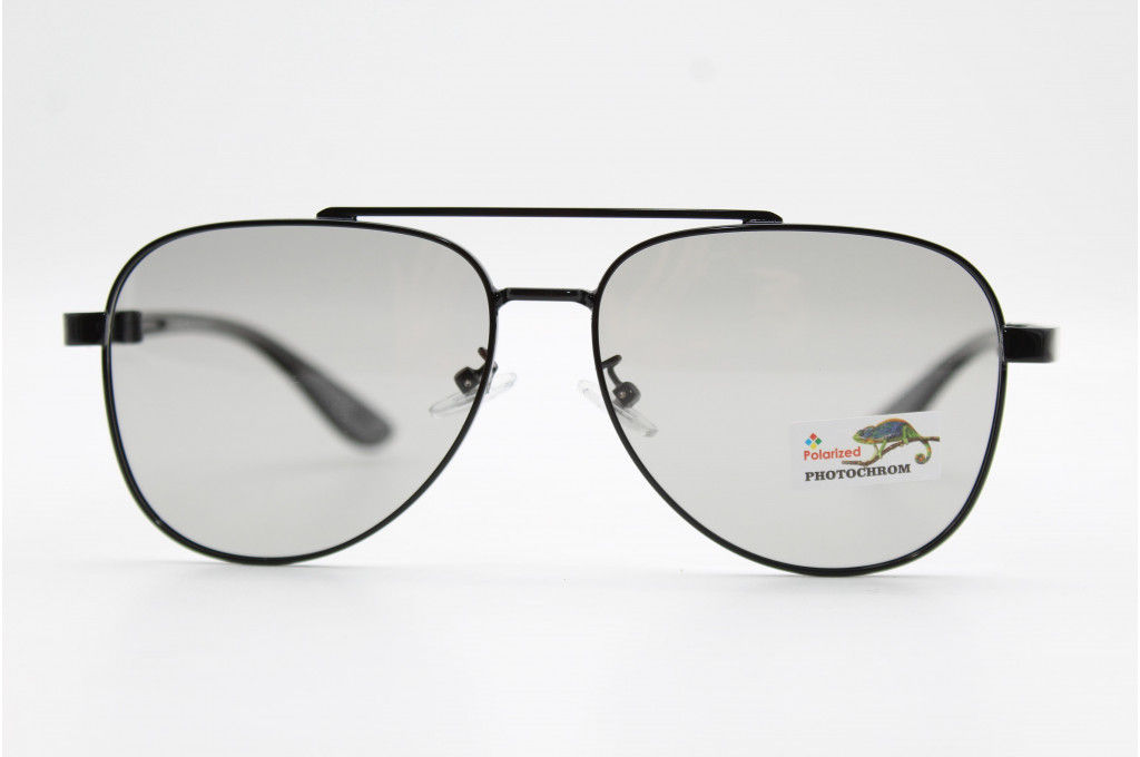 Солнцезащитные очки POMILED (Polarized) (хамелеон,пластик) 08809 52-16-143 С9-51 с мешочком