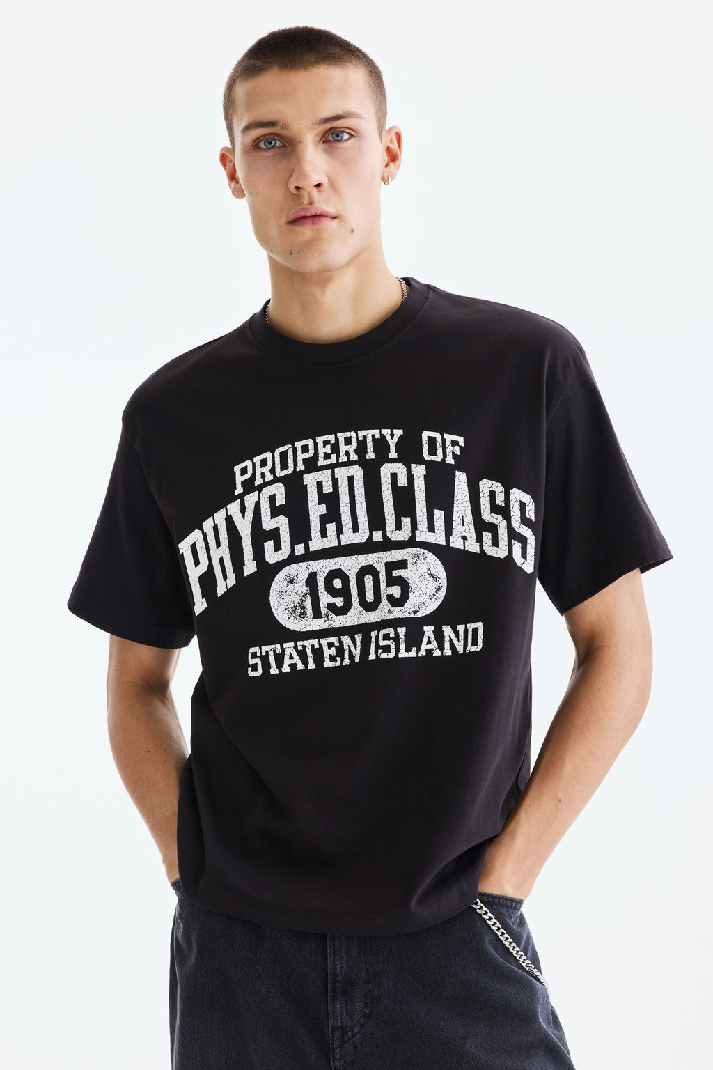 Camiseta con motivo estampado Loose Fit - H&m фото 26