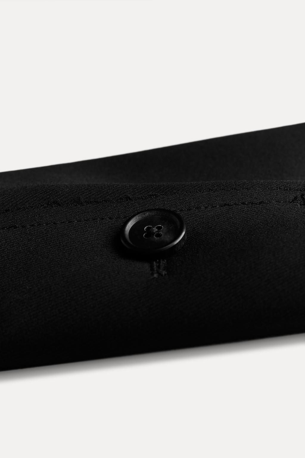 ZW COLLECTION CROPPED BUTTONED JACKET - Zara фото 9