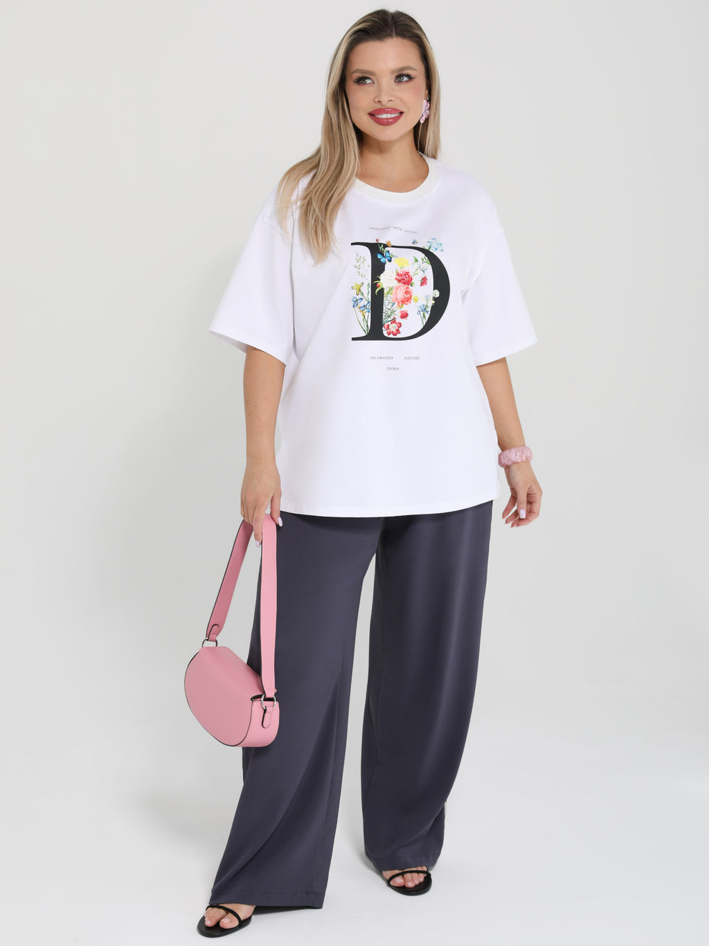 Футболка 95% хлопок, 5% эластан - Dora фото 77