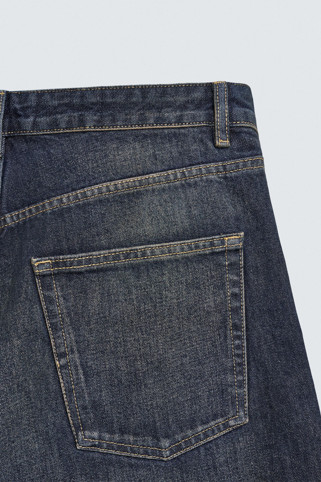 JEANS BAGGY WIDE FIT / Azul medio - Zara фото 4