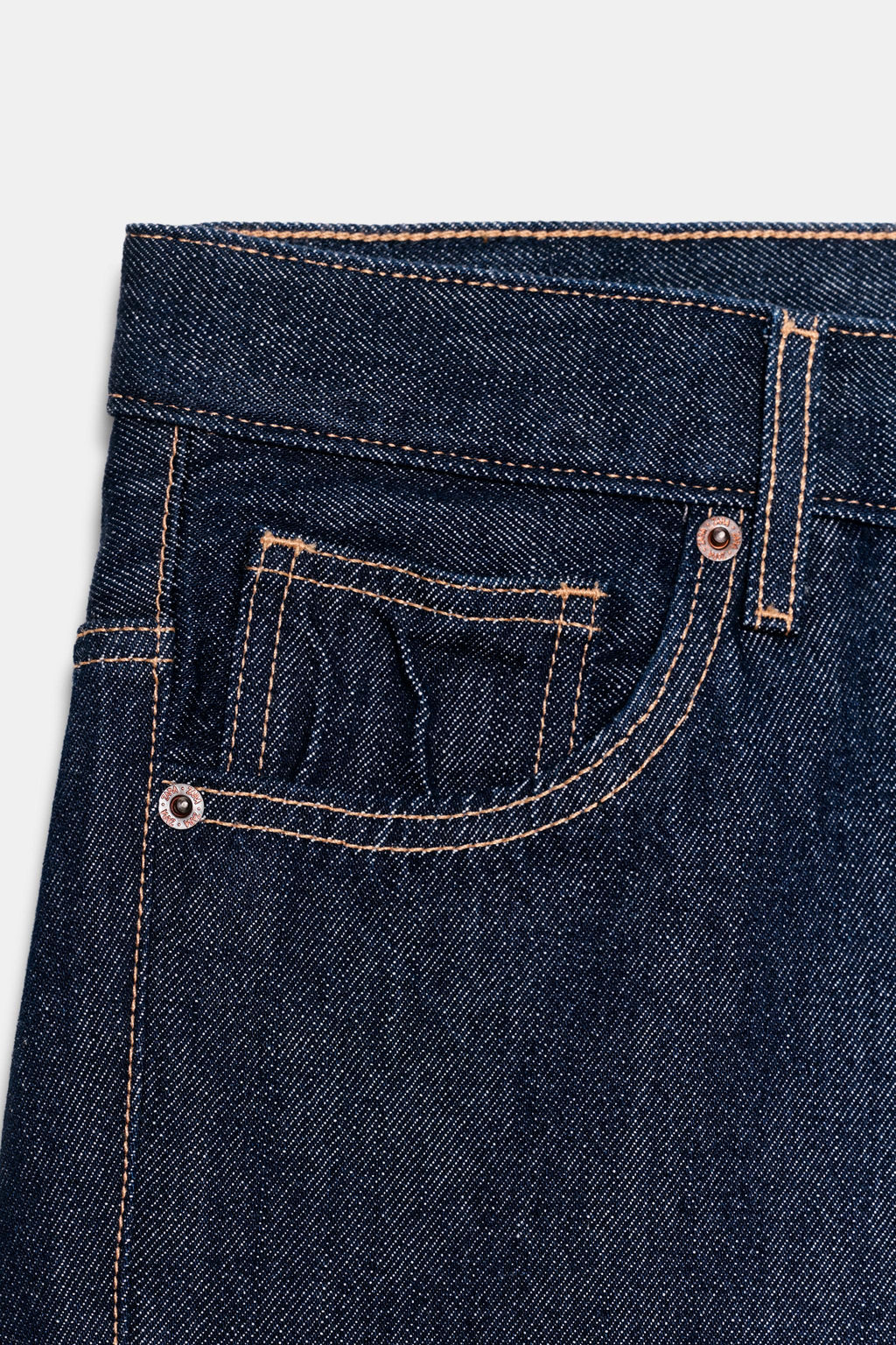 JEANS RECTOS TRF TIRO BAJO / Azul - Zara фото 8
