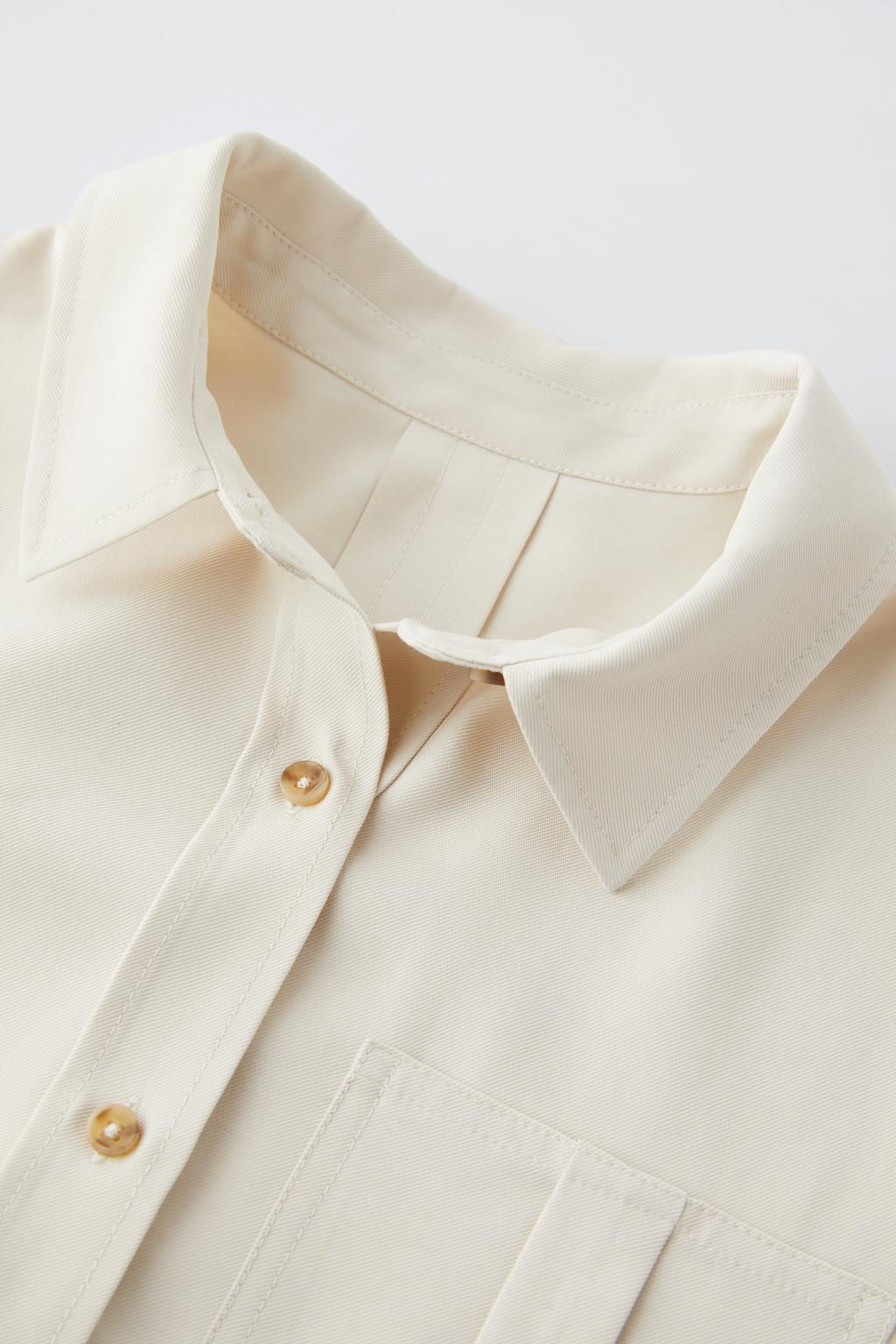 SHIRT WITH POCKET - Zara фото 3