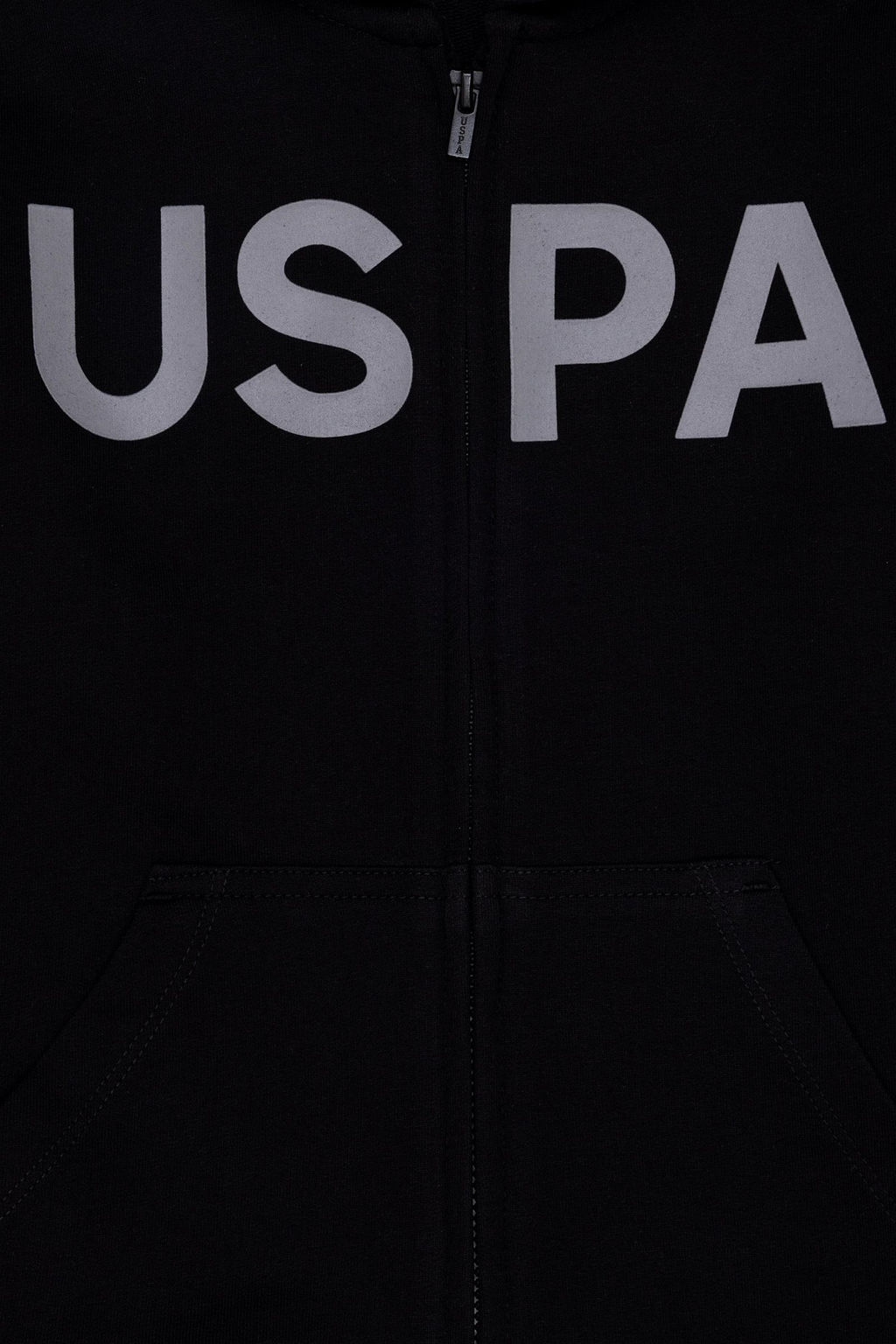 Черный базовый свитшот для мальчика - U.s. polo assn фото 3