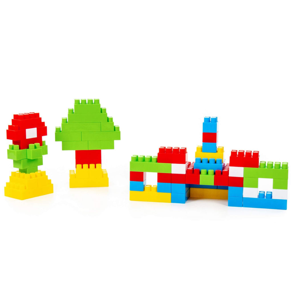 Конструктор (Средний, 72 элемента) (в мешке) - Полесье фото 6