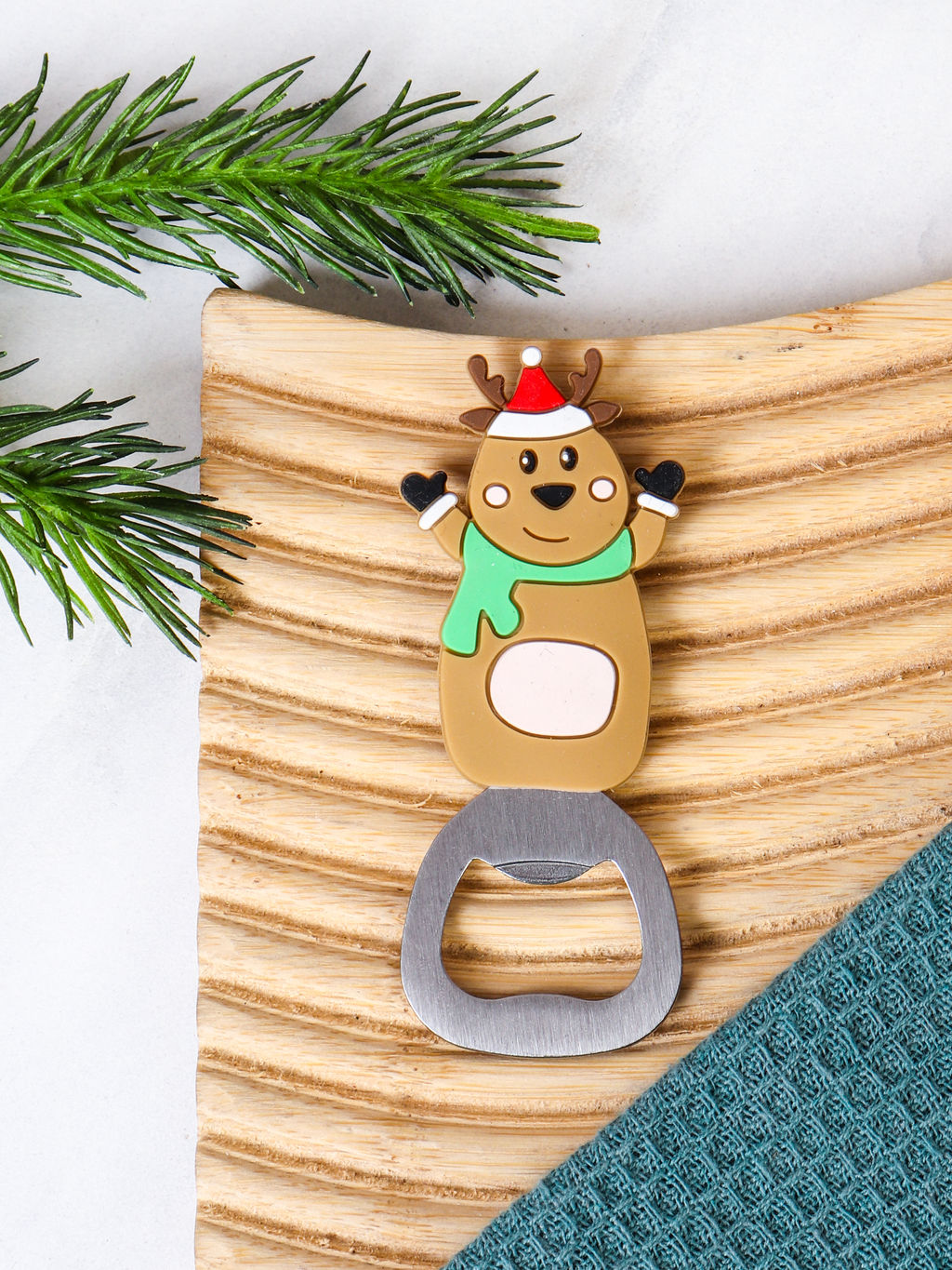 Открывалка новогодняя с магнитом / D-11 /уп 300/ Новый год